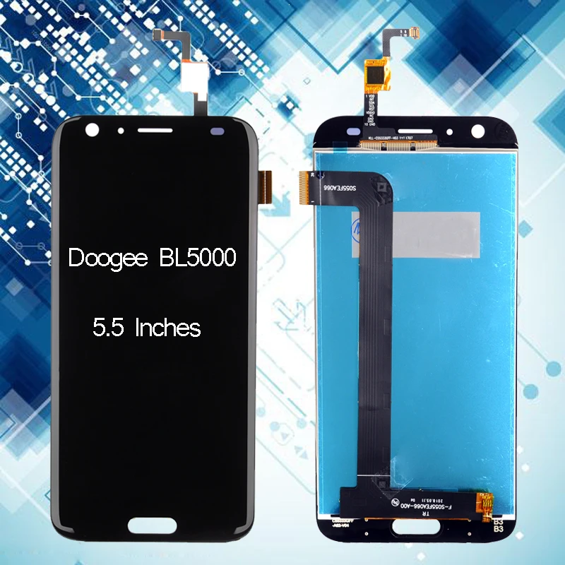 ЖК-дисплей и сенсорный экран Для Doogee BL5000 дигитайзер в сборе запасной | Мобильные
