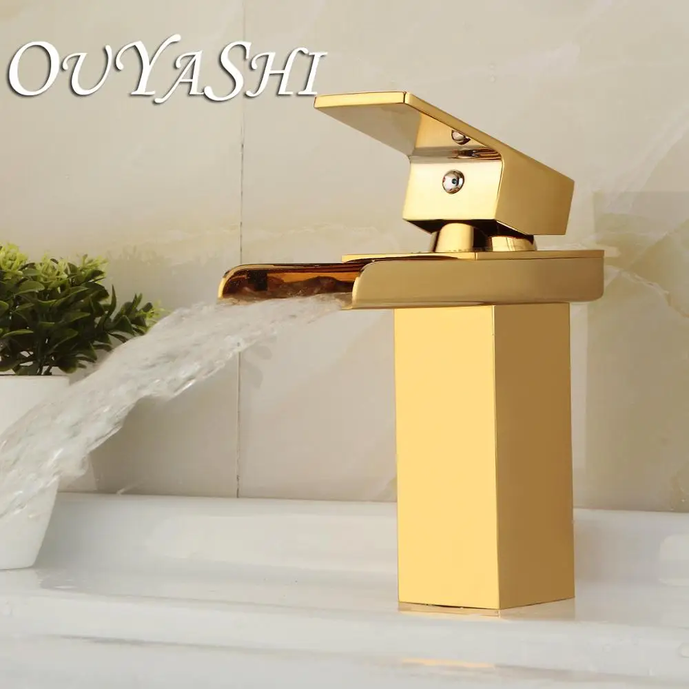 OUYASHI смеситель для ванной комнаты водопроводный кран с креплением на раковину