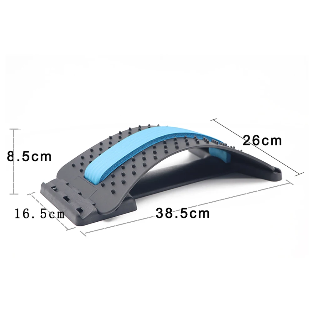 

Cervical Vertebra Lumbar Traction Stretching Device Spine Pain Relief Back Massage Board Prevention Lumbar Disc Herniation Brace