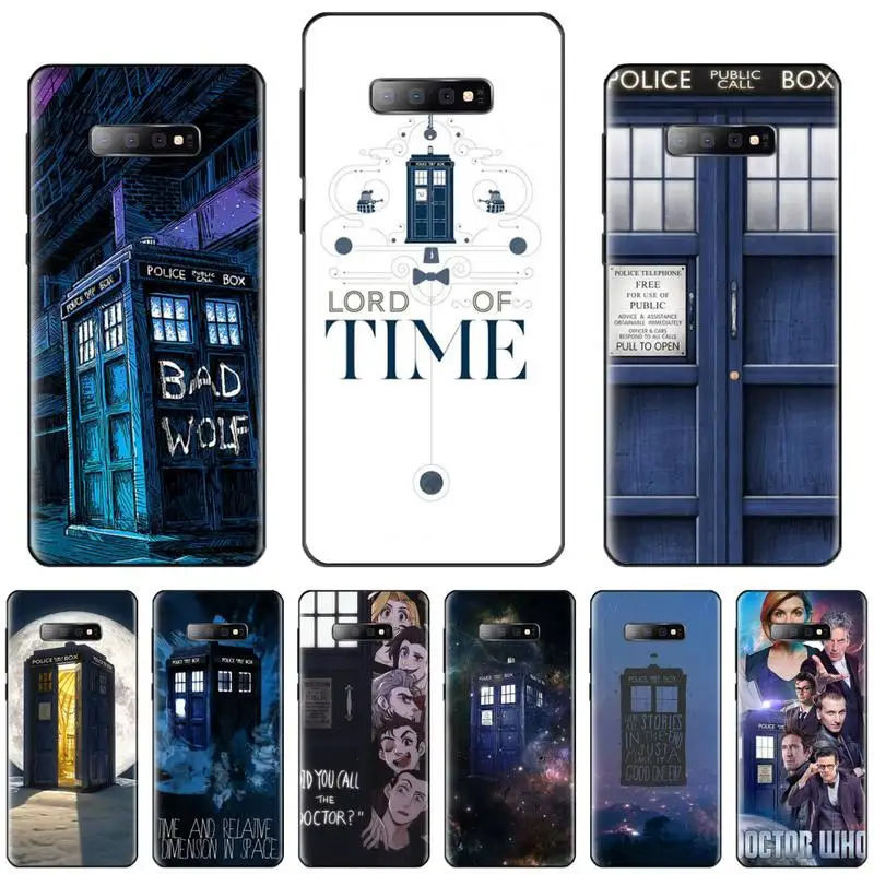 

Tardis Box Doctor Who Phone Case For Samsung galaxy S 7 8 9 10 20 edge A 6 10 20 30 50 51 70 note 10 plus