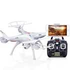 Syma X5SW 2,4 ГГц 4CH 6Axis Gyro RC Квадрокоптер с HD, Wi-Fi, селфи Камера мини-Дрон НЛО Классический Вертолет подарок для начинающих для маленьких мальчиков