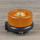 1 шт. бак цилиндрический адаптер переходник для газовой плиты газовый баллончик Открытый туристическое снаряжение авто-офф газовый картридж пропан для заправки туристических плиток