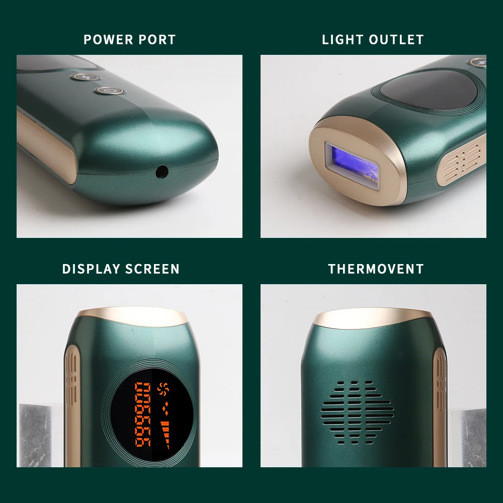 

Laser Epilator Quartz Lamp Painless IPL Hair Removal System For Women Bikini Facial Body Permanent Hair Remover Device