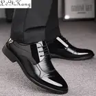 Туфли-оксфорды мужские кожаные, роскошные деловые дышащие, резиновая формальная обувь, Мокасины, для офивечерние ринки, свадьбы