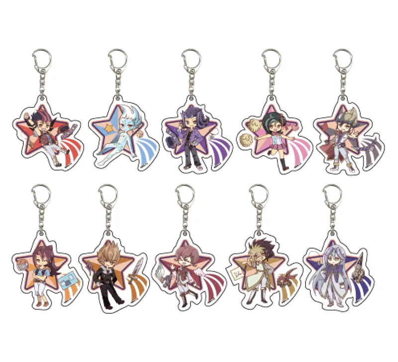 

Аниме Yu-Gi-Oh ATEM Mutou Yuugi Kaiba Seto Honda Hiro ретро искусство акриловый брелок Подвеска для косплея сумка очаровательные подарки