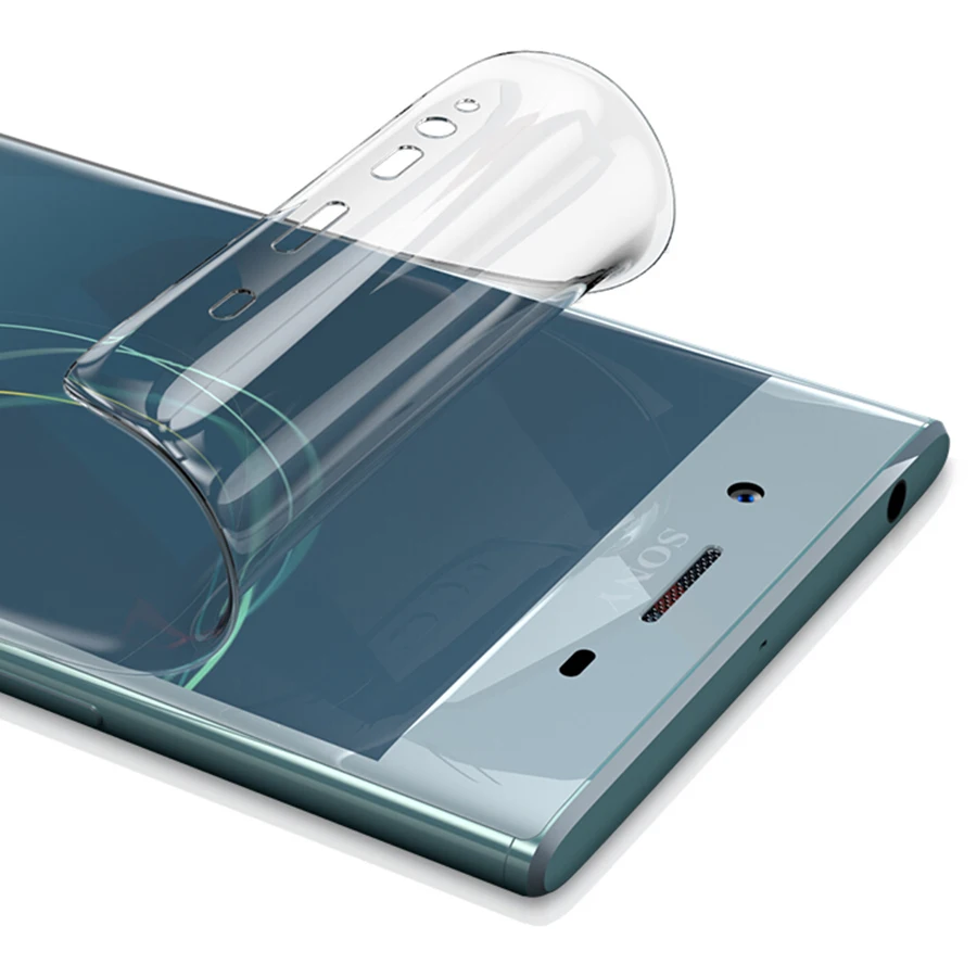 Защитная пленка на весь экран для Sony Xperia 5 XZ4 XA3 1 10 II 2 XZ3 XZ XZ2 Premium XZ1 Compact XA2 Plus