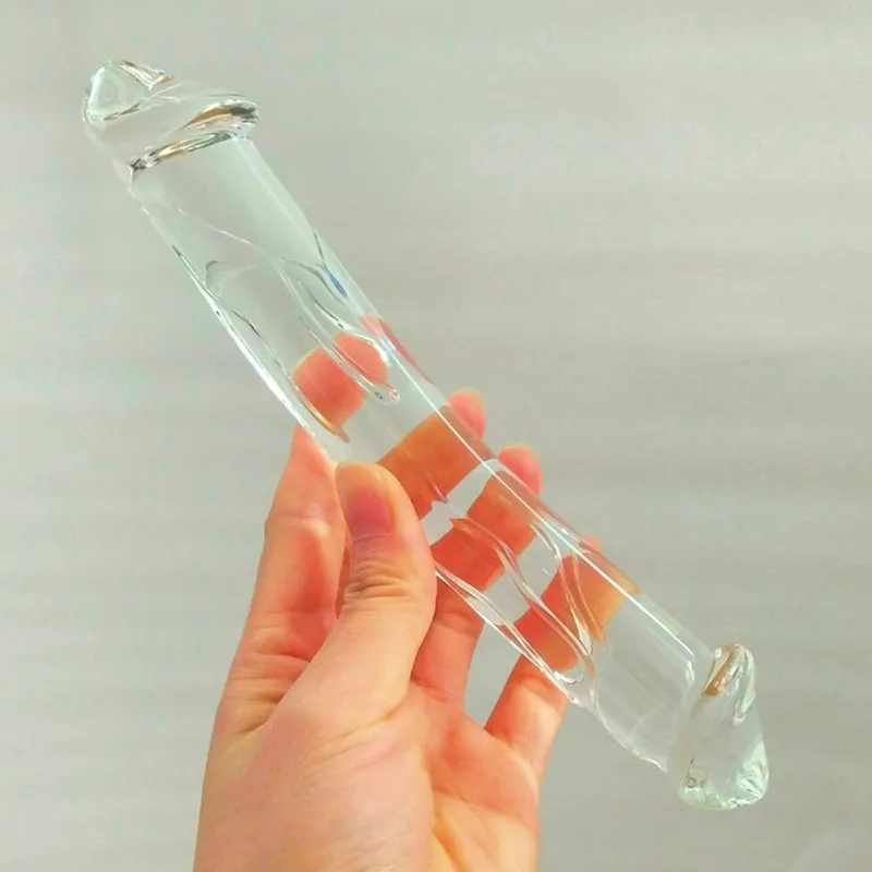 Стекло анальный фаллоимитатор вибратор Стимулятор клитора Для женщин мужчин As