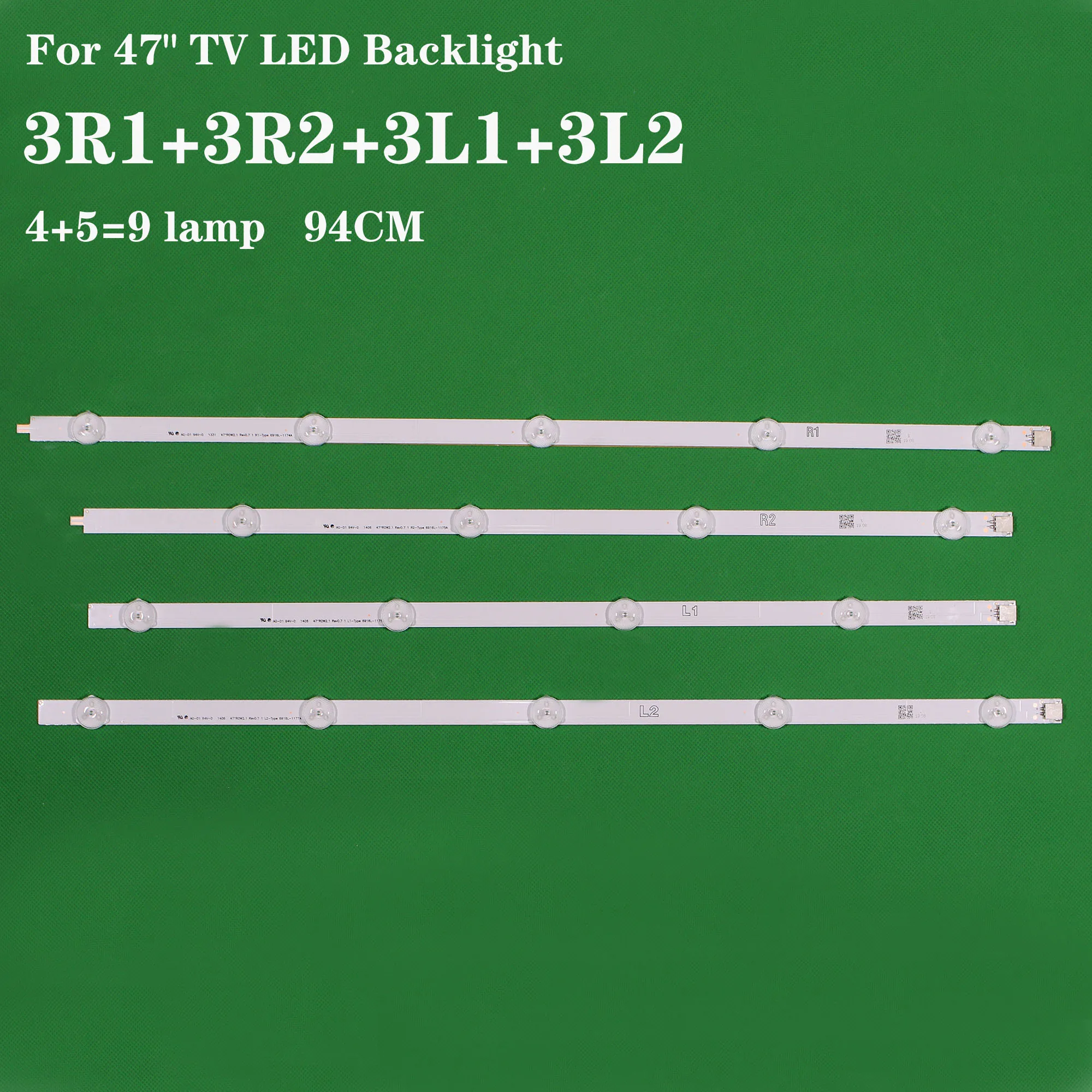 Brand New LED backlight For LG 47inch 47LA615S 47LA615V 47LA620S 47LA620V 47LA621S 47LA621V 47LA616V 47LN5707 47LN5708 47LN570R |