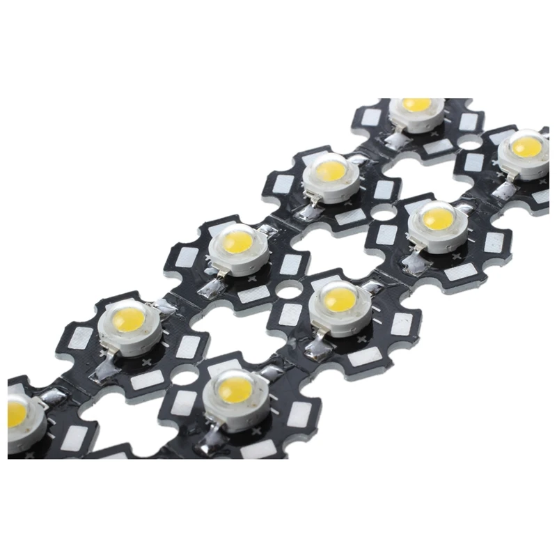 

10 pieces 3W High Power Warm White LED Light Lamp Bulbs