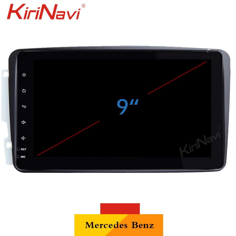 Автомобильный радиоприемник KiriNavi Android 10 для Mercedes Benz C класс CLK W209 W203 W463 W208 W163 Vaneo Viano