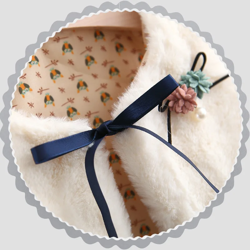 Оптовая продажа комплекты для девочек с плюшевой подкладкой детское платье