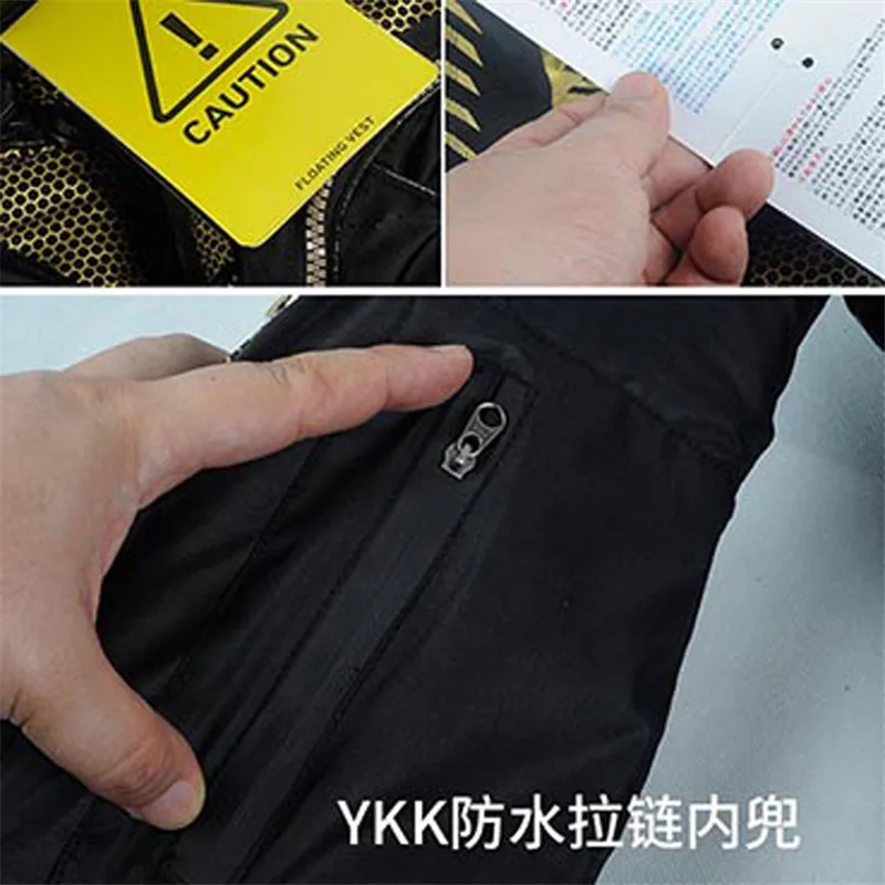 LONSIDA спасательный жилет для рыбалки портативный плавающий профессиональный