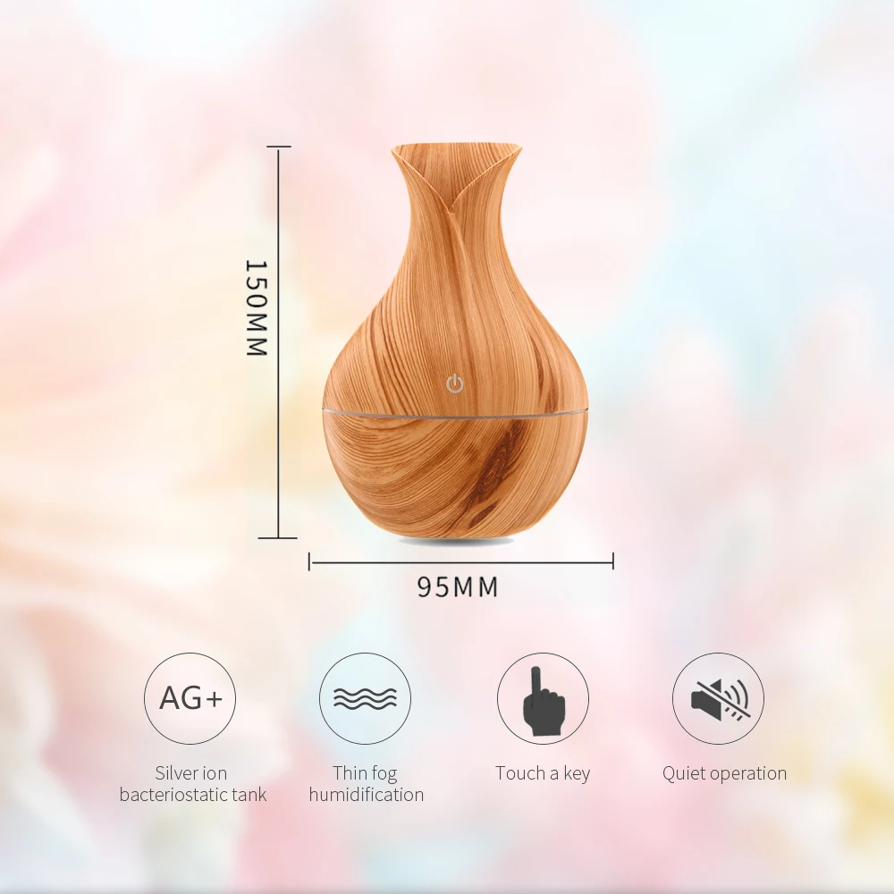 EUSCI 130 мл арома диффузор для эфирных масел ультразвуковой увлажнитель воздуха с