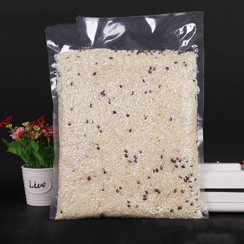 Новый 20 шт прочный 20x40 см Прозрачный большой вакуумный мешок пластиковый для
