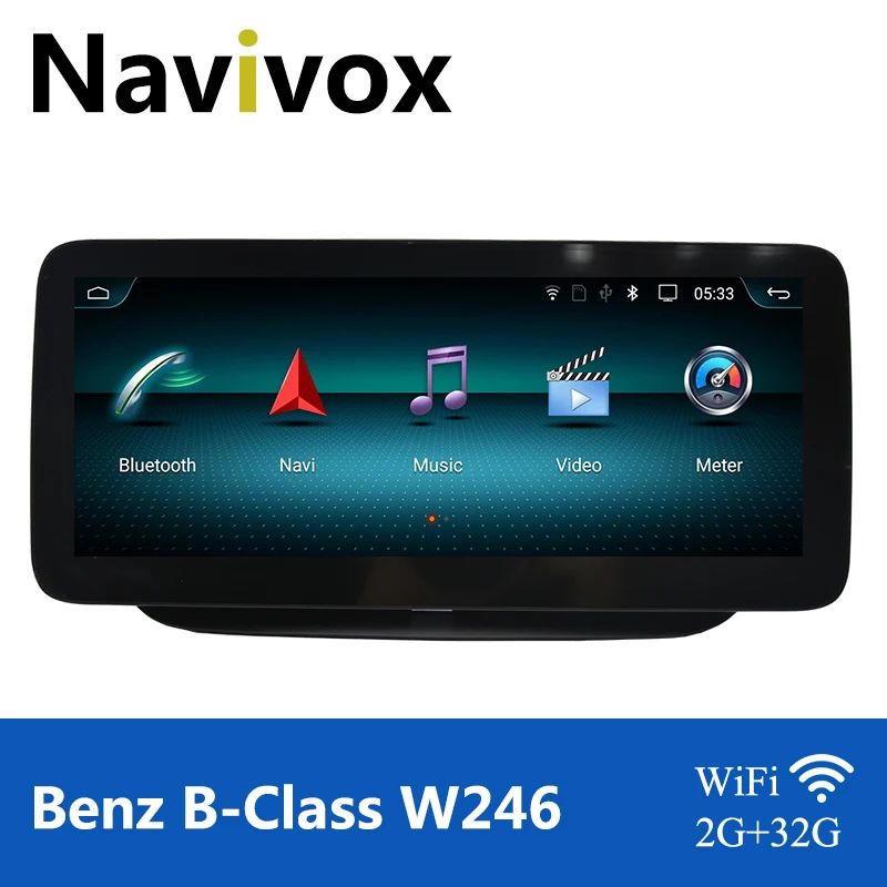 Автомагнитола Navivox мультимедийный стерео дисплей 10 25 дюйма на Android с GPS для Mercedes Benz