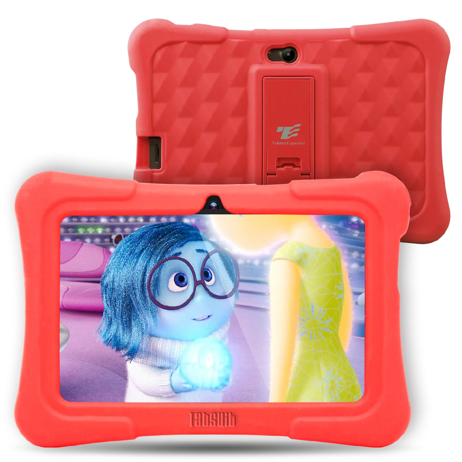 Dragon Touch Y88X Plus, 7 дюймов, детский планшет, для детей, 16 ГБ, четырехъядерный, Android 8,1+, сумка для планшета+ защита экрана, подарки для детей