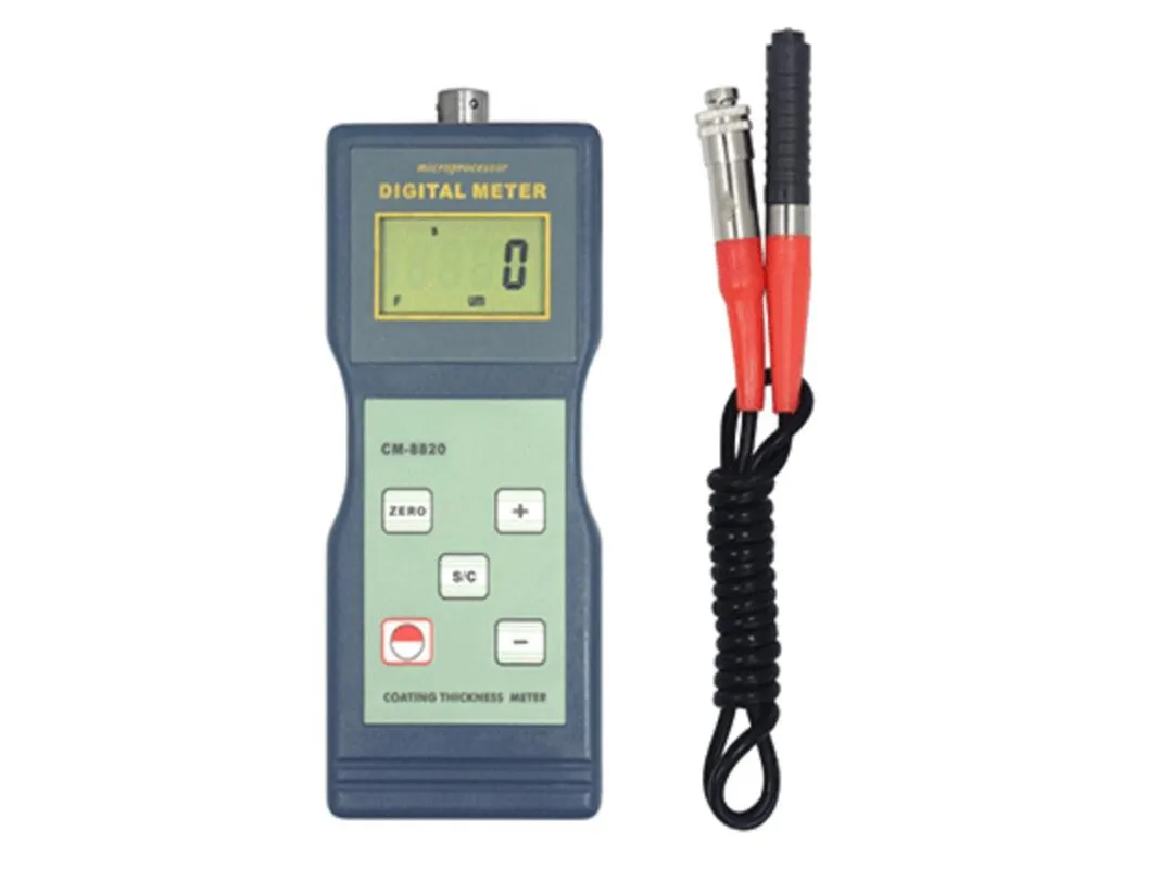 Цифровой измеритель толщины лакокрасочного покрытия фреза F/NF диапазон