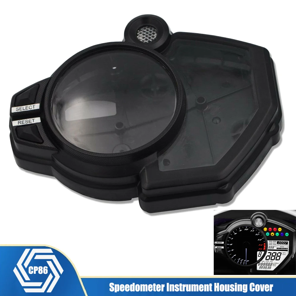 For Yamaha YZF R1 2009 2010 2011 2012 - 2014 R6 2017 - 2020 Speedometer Instrument Case Gauge Odometer Tachometer Housing Cover