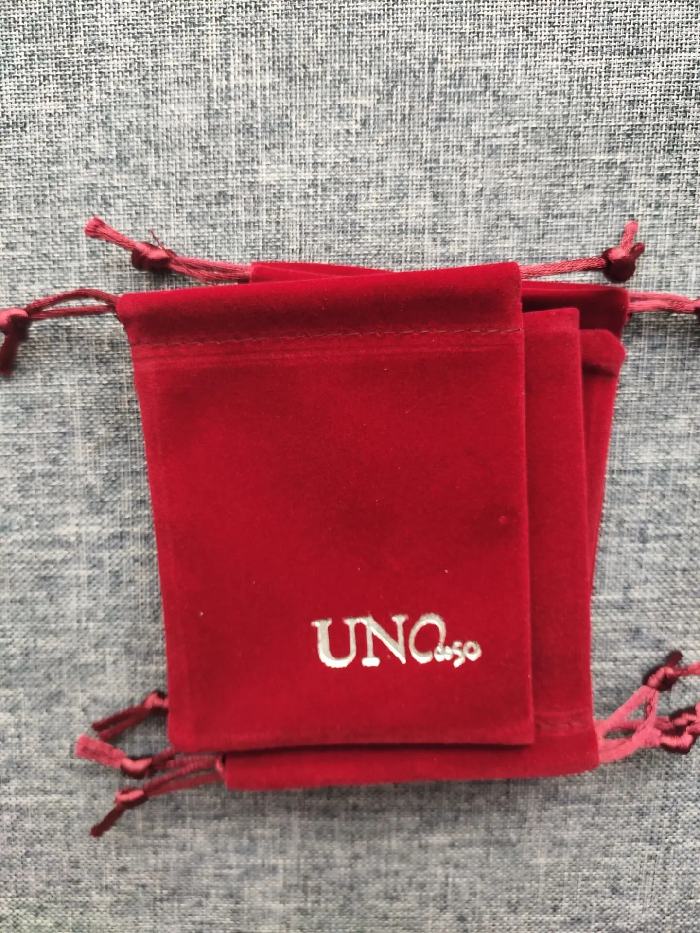 Модная красная сумка для мужчин и женщин декоративный подарочный мешок с белыми