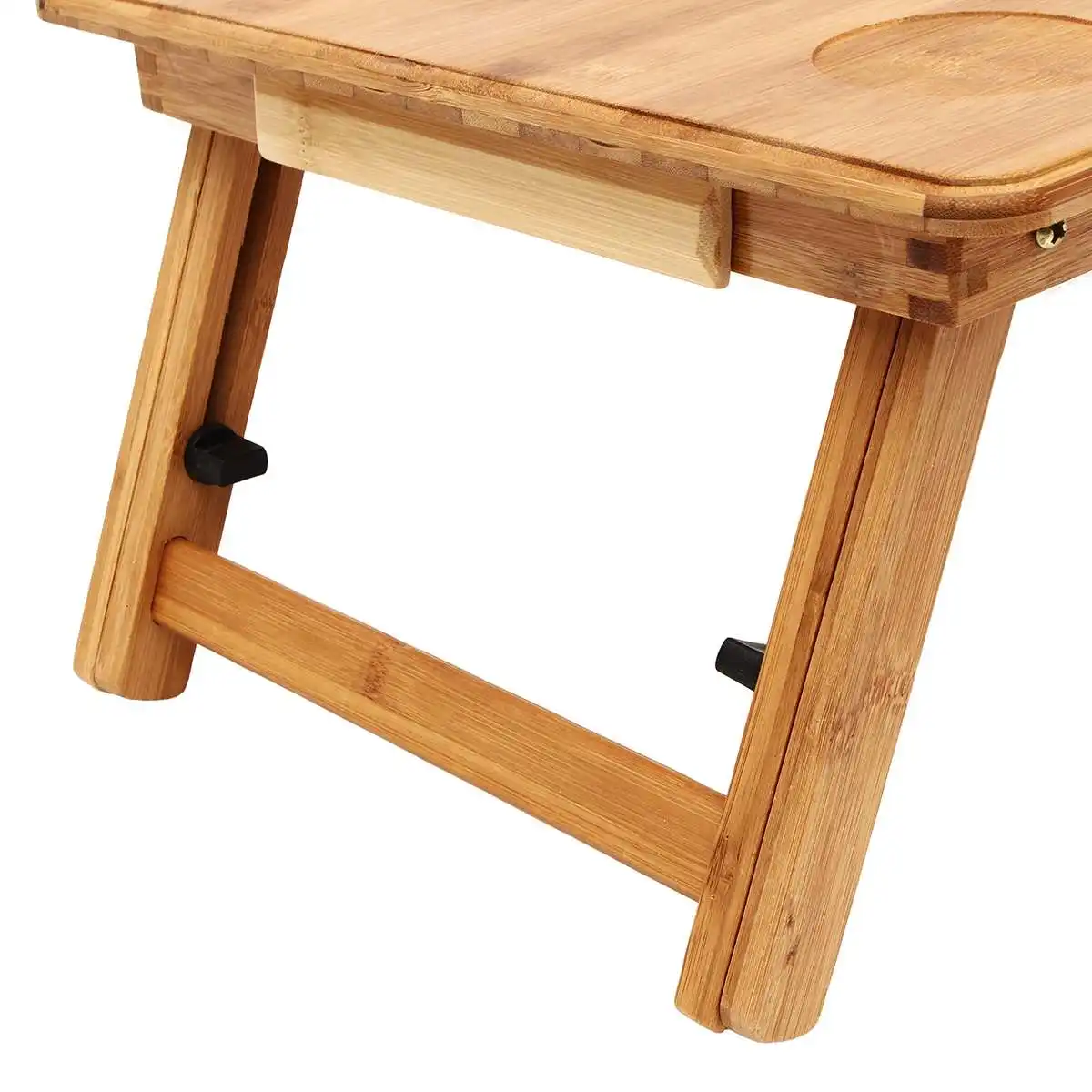 

Adjustable Bamboo NoteBook Computer Desk Lapdesks Rack Shelf Bamboo Laptop Table Portable Dormitory Bed Laptop Stand Tray Stand
