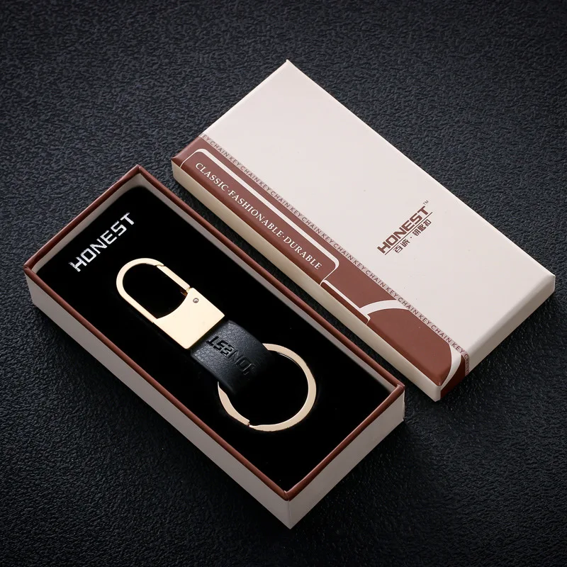 Деловой Автомобильный держатель для ключей металлический брелок