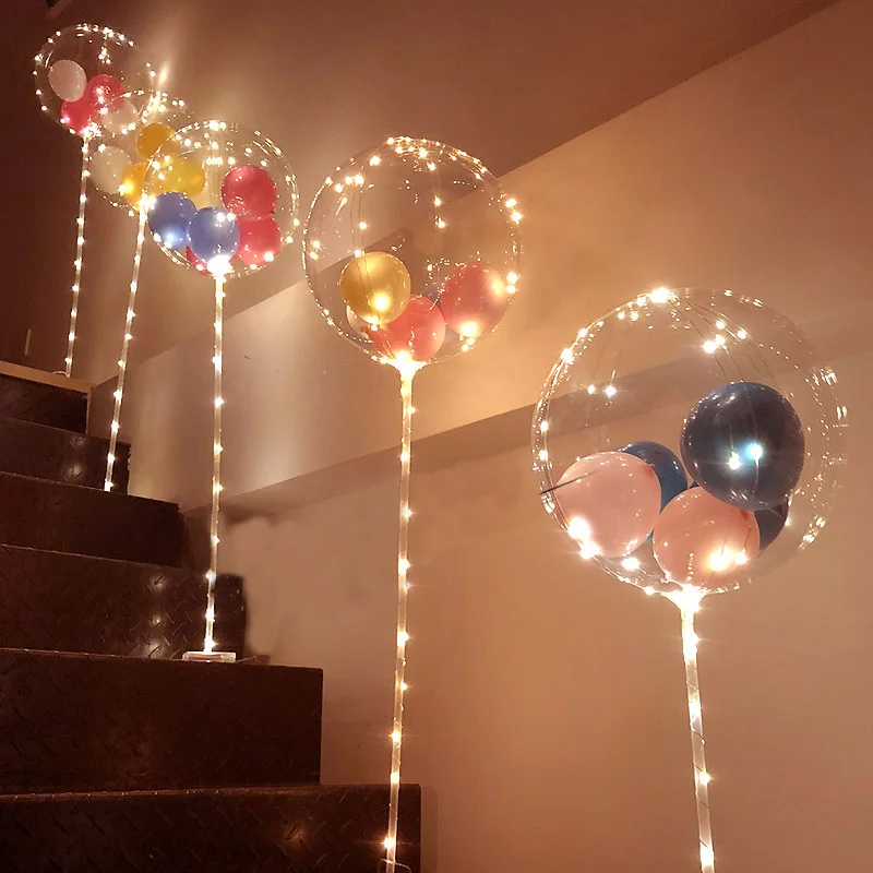 

SHZQ светящиеся шары для вечерние колонна-подставка стенд арка для домашней вечеринки светодиодные конфетти шары с зажимами свадебное украш...