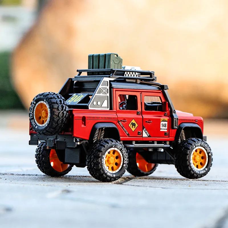 Модель игрушечного автомобиля 1:32 литый под давлением имитация приземлений