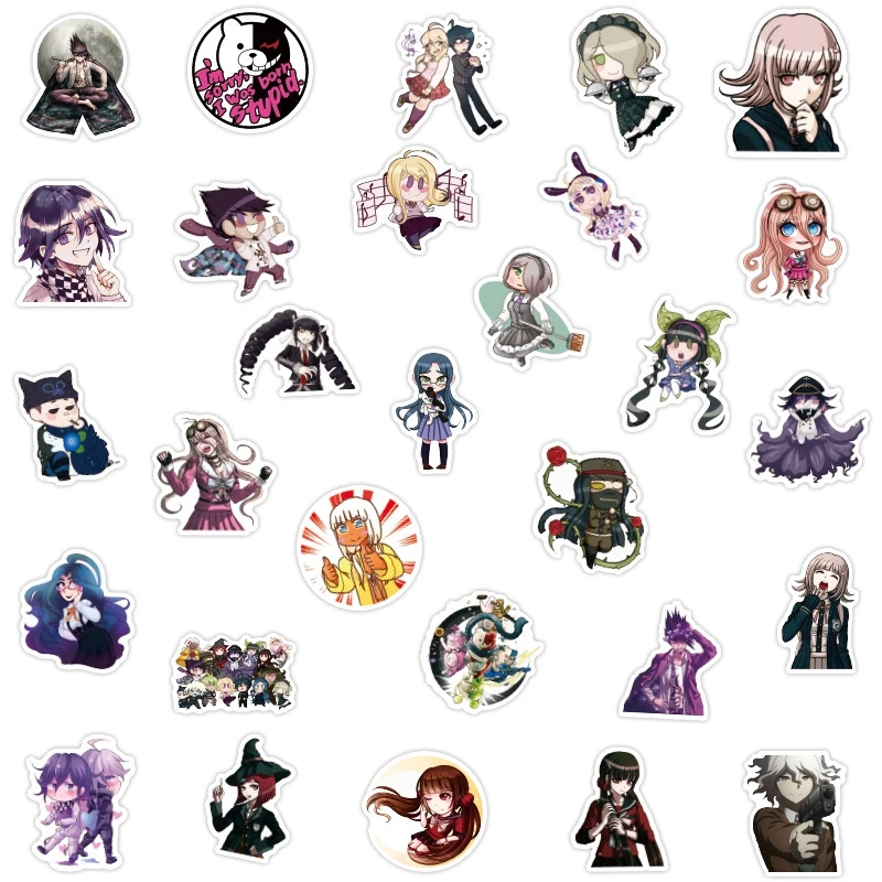 50pcs Trigger Happy Havoc Stickers Anime Cartoon Cute Pack Laptop Stikers Skateboard Motorcycle Graffiti Kids Sticker | Игрушки и хобби