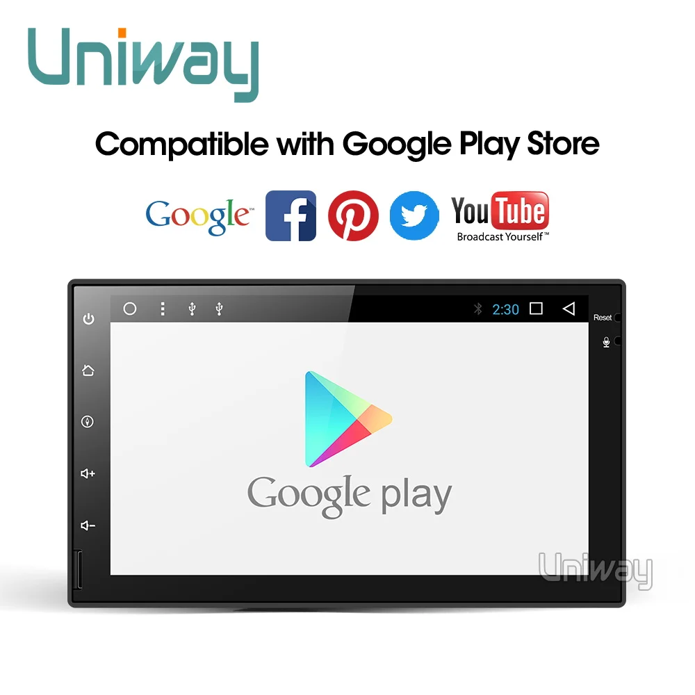 Uniway AWD7071 Android 8.1 автомобильный DVD для Nissan Qashqai X-Trail Almera Pathfinder Teana Примечание Juke мультимедийный gps-плеер