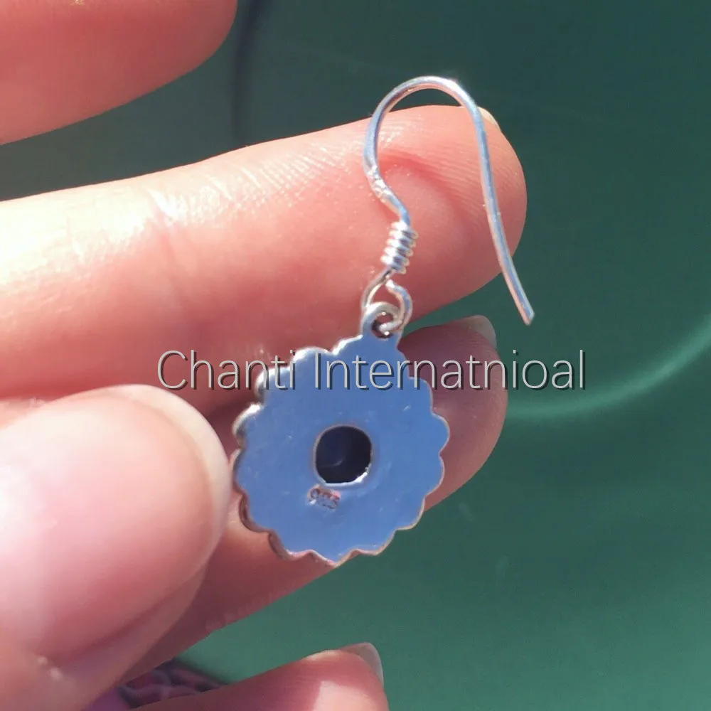 Серьги Этнические Ручной Работы Ювелирные изделия из редкого аметиста 3 1