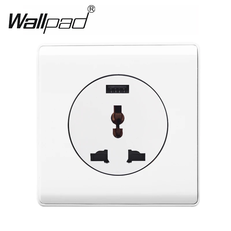 Универсальная многофункциональная электрическая настенная розетка Wallpad с