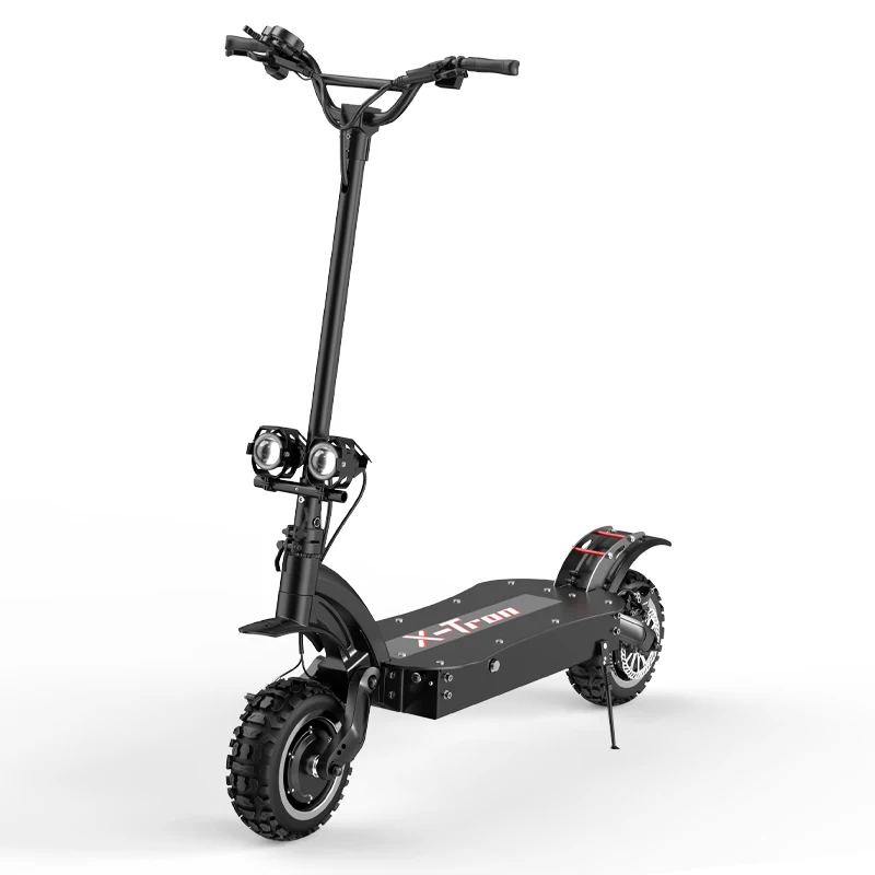 Preise X-Tron X30 Elektrische Kick Roller 60V5600W Hydraulische Bremse Max Geschwindigkeit 90 KM/H Dual Motor E Roller Erwachsene
