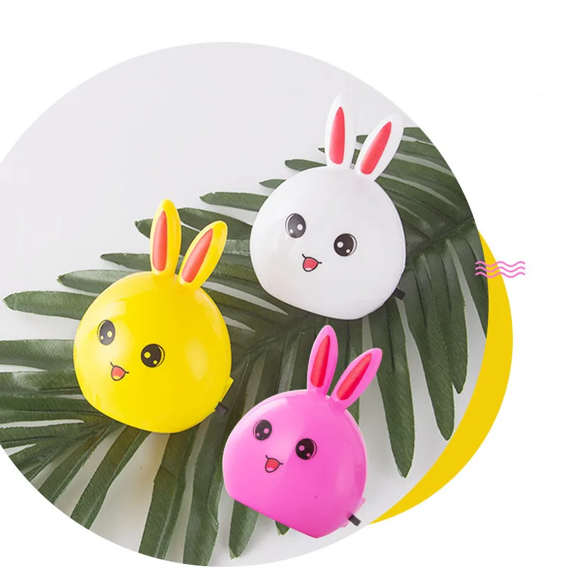 Светодиодный Ночной светильник аниме декор мультяшный кролик настенный для