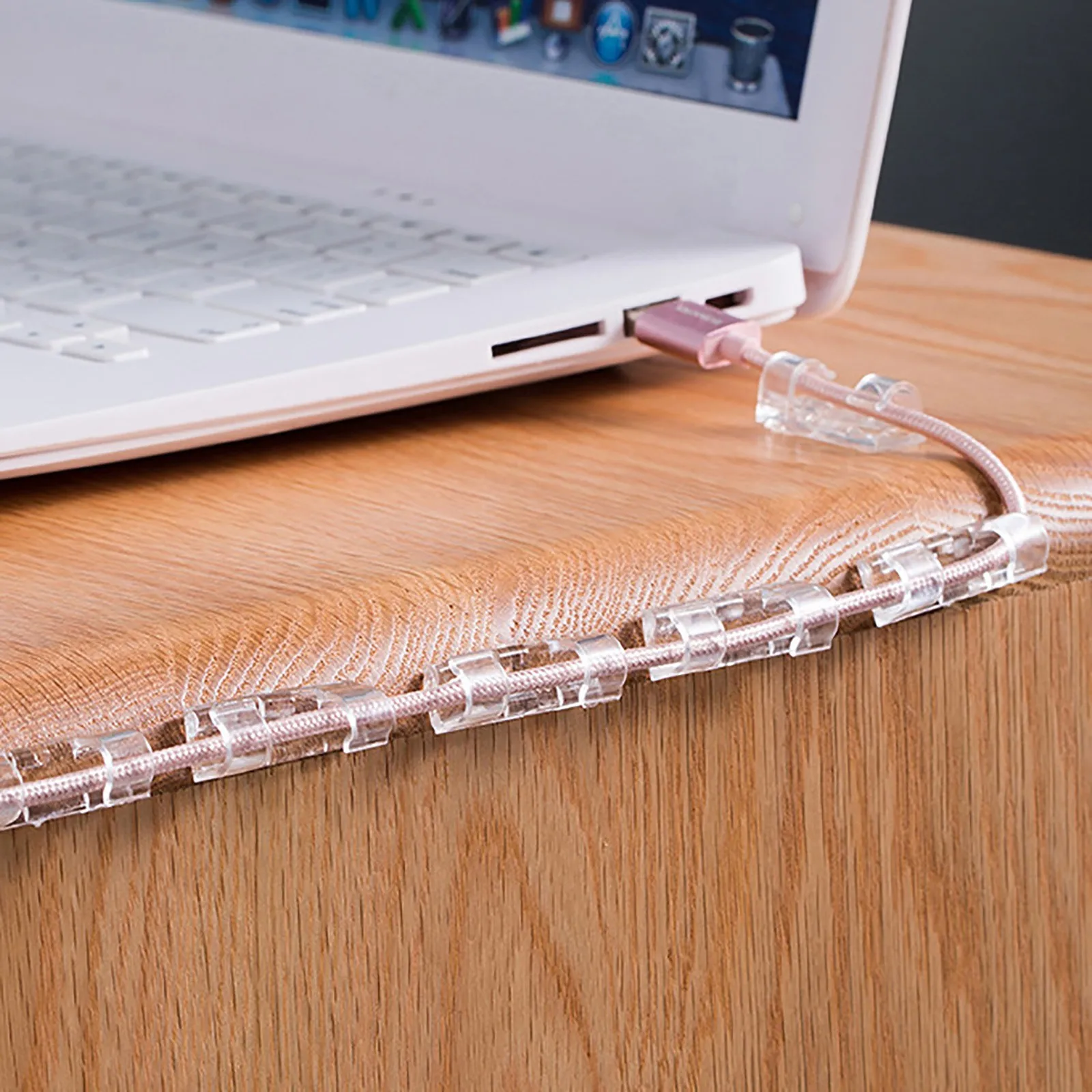 Desktop Manager The Metope Of Wire And Cable Clamp Viscose Fixed 20pcs Mini Usb Charging Data Line Bobbin Winder | Дом и сад