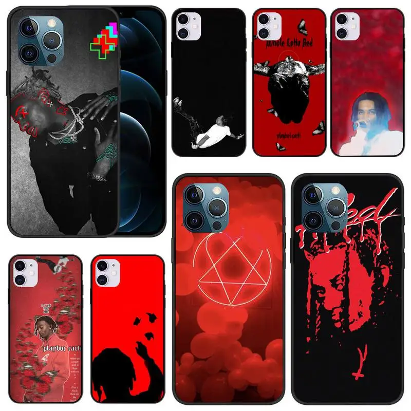 

Whole Lotta Red Carti Playboi Phone Case for iphone 12 13 Mini SE 2020 5 5S 6 6S Plus 7 8 Plus X XR XS 11 Pro Max Fundas cover