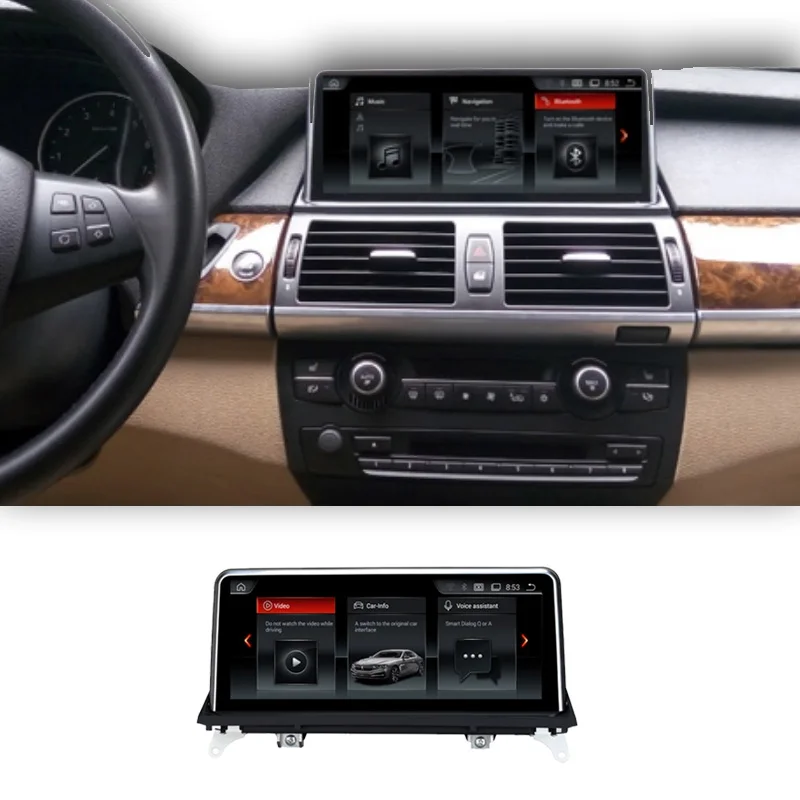 Автомагнитола Liandlee для BMW X5 M E70 2006 ~ 2013 CarPlay TPMS CIC NBT навигация GPS | Автомобили и