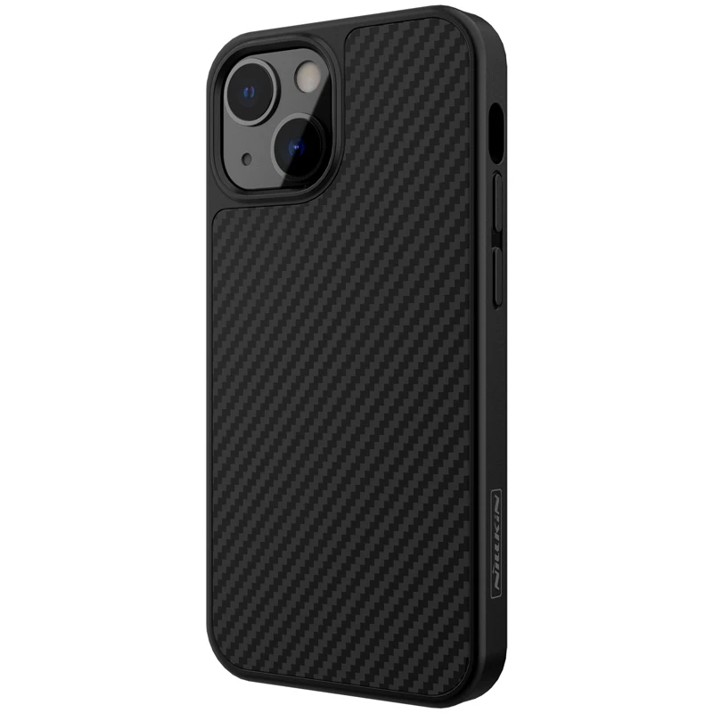 Чехол для iPhone 13 12 11 / Pro Max чехол Nillkin из синтетического волокна углеродного