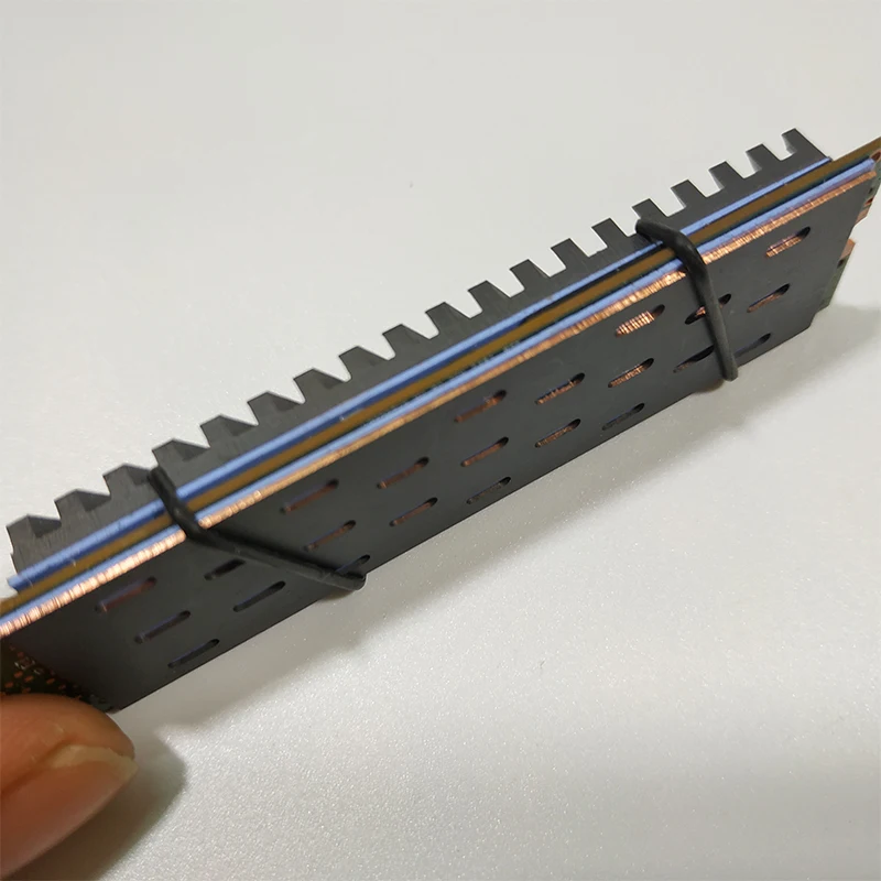 Радиатор из чистой меди Графеновый M.2 NGFF 2280 PCI-E NVME SSD термопрокладка охладитель