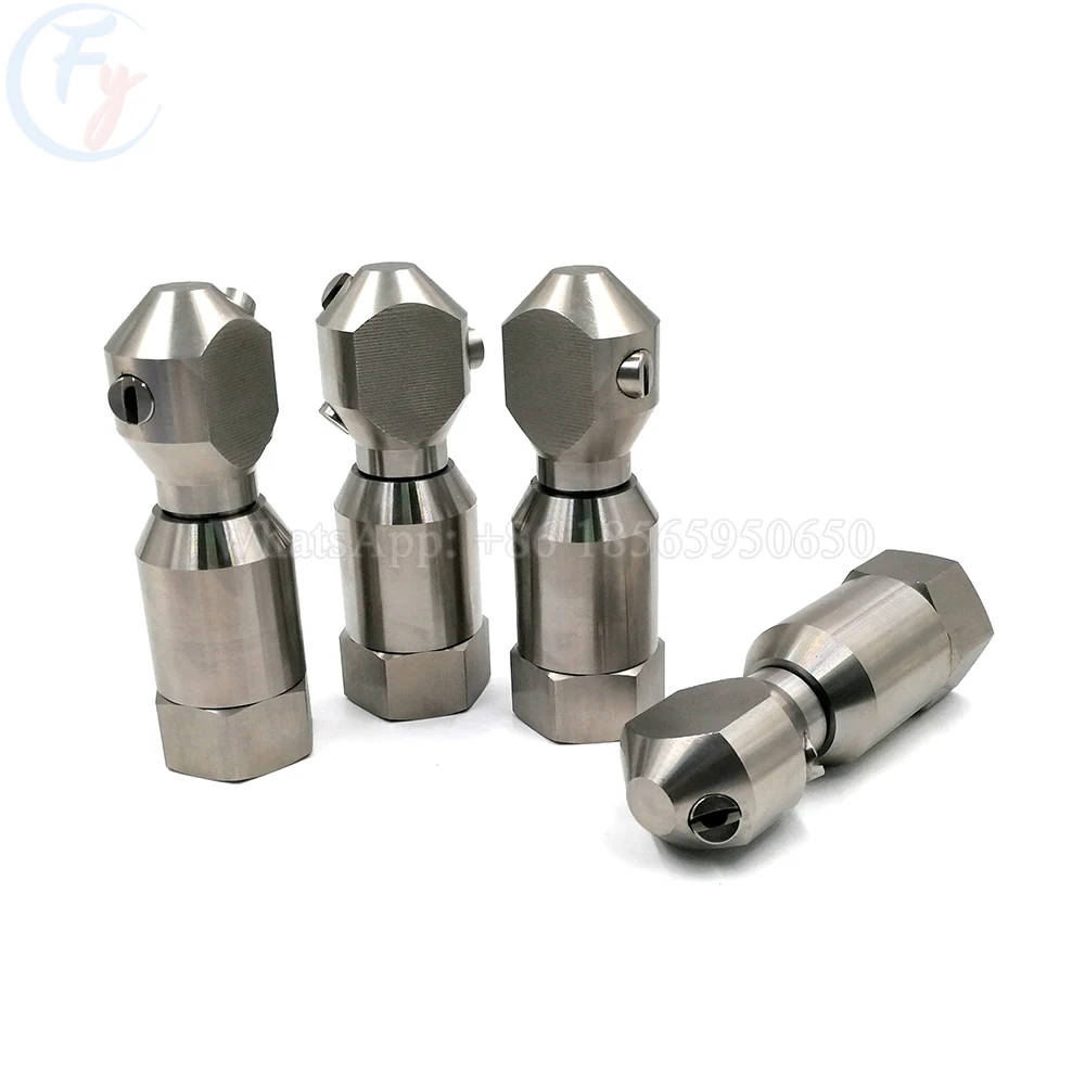 Закаленная СС роторная Форсунка для промывки SS316 насадка очистки шарового бака