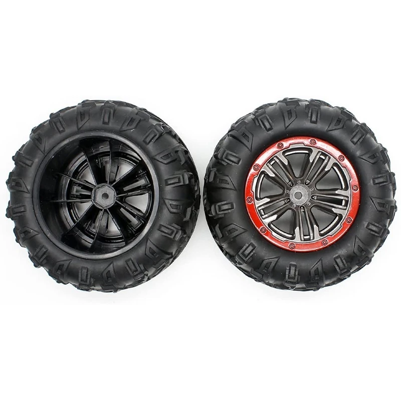 Для 1/10 9125 RC грузовики шины колеса 25 ZJ02 для Hosim высокая скорость S920 Грузовики (2