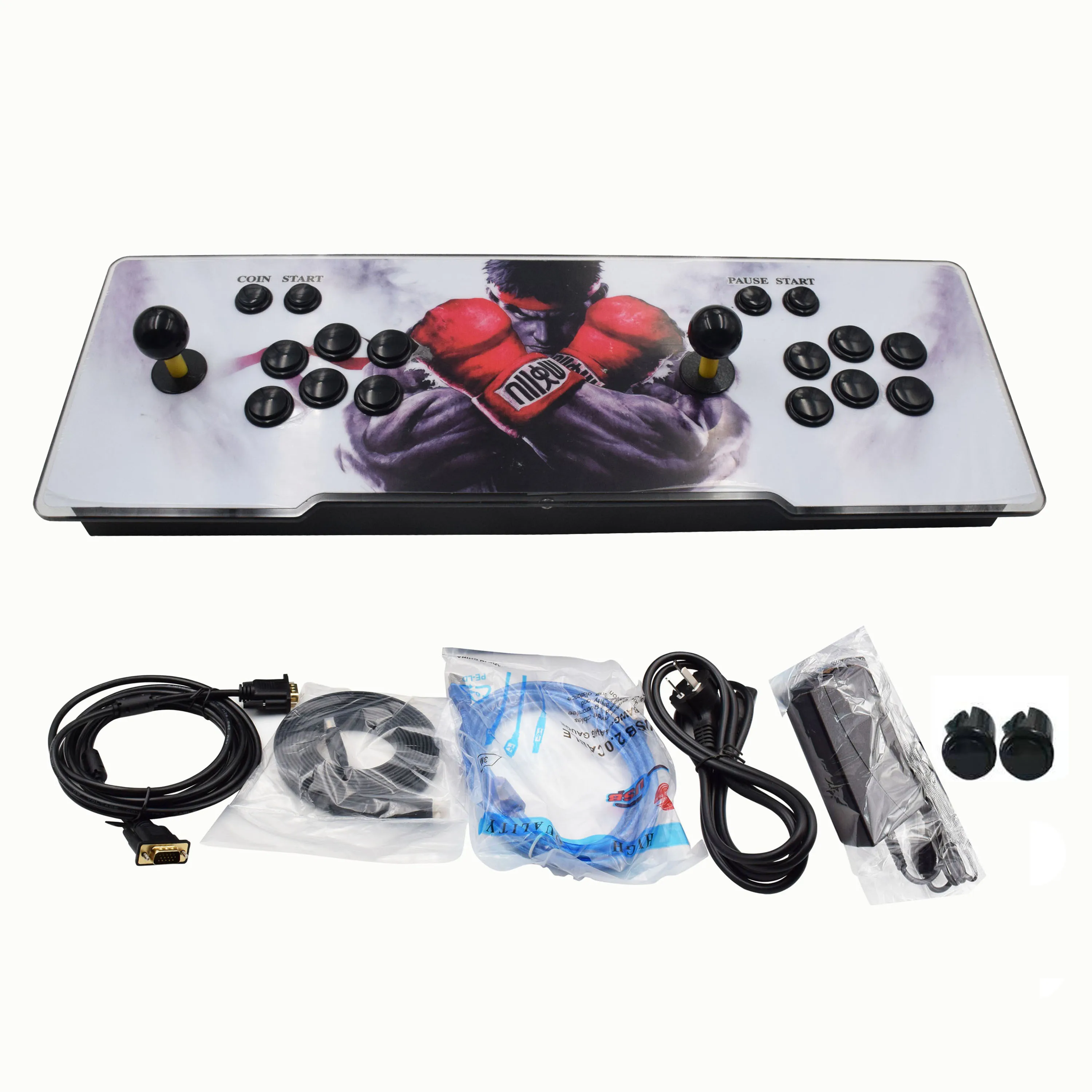 3D Pandora 2350 игровая консоль для аркадных игр ТВ ПК PS3 монитор Поддержка HDMI VGA USB с