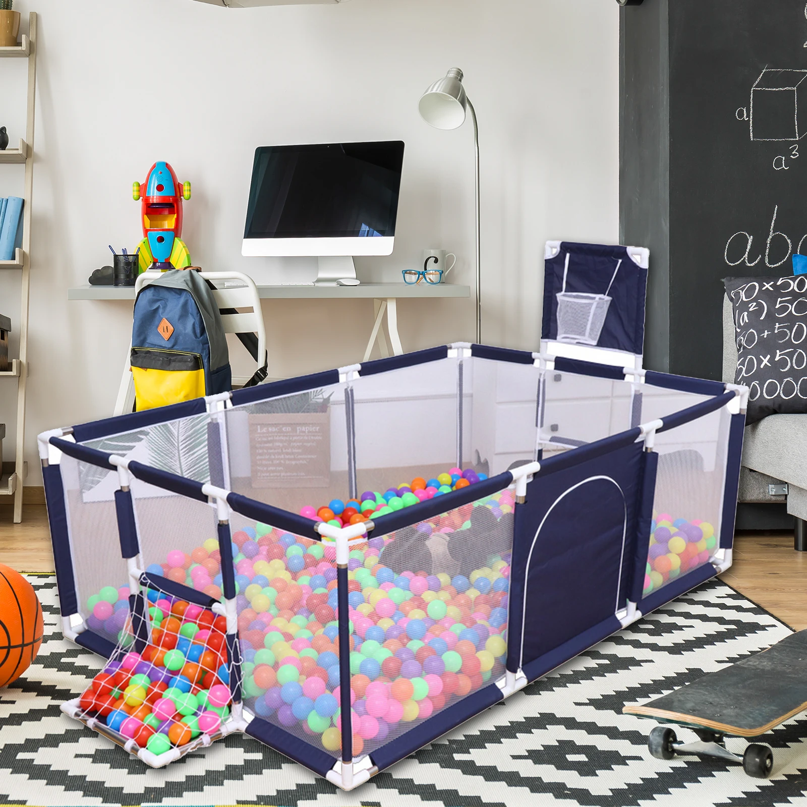 Складная детская игровая площадка детский игровой центр забор с сетчатой стеной