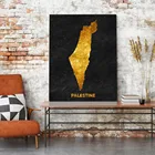 Современная Картина на холсте, Настенная картина, Постер Палестины, современная картина для гостиной, внутреннее украшение, картина без рамки