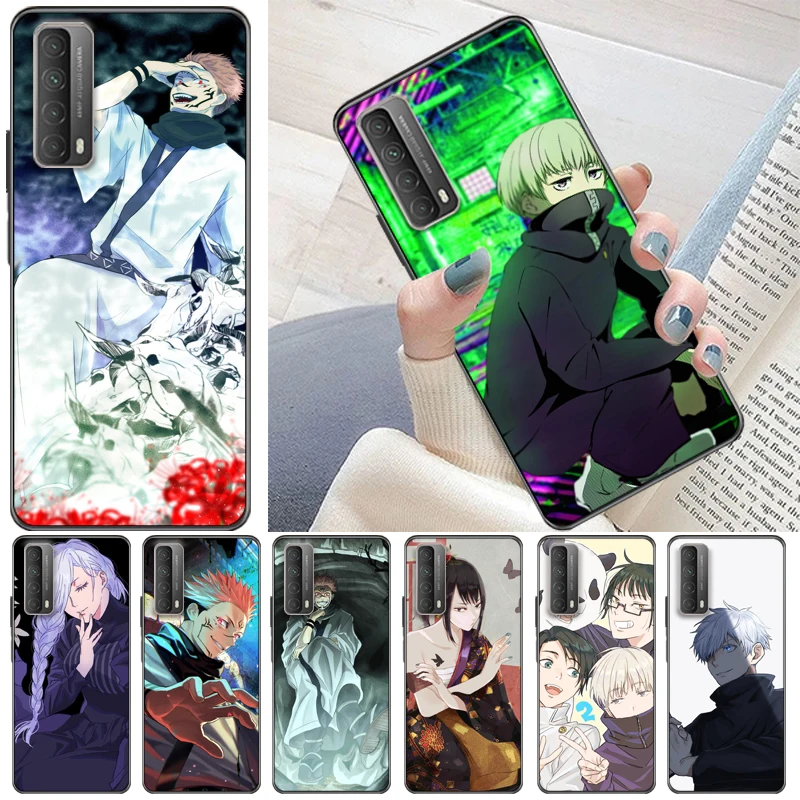 

Jujutsu Kaisen Yuji Itadori Fushiguro Megumi Satoru Gojo Sukuna Phone Case For Huawei P Smart Z 2019 2021 Funda Coque Cases