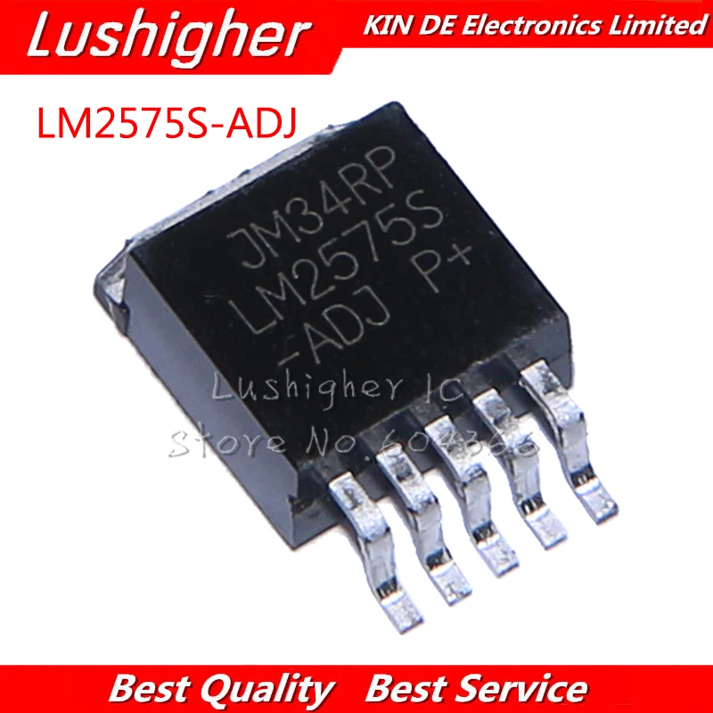 10 шт Φ TO-263 LM2575 LM2575S-ADJ LM2575S TO-263-5 | Электронные компоненты и принадлежности