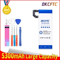 okcftc 5300mah original phone replacement battery bm4n for xiaomi mi 10 5g mi10 bateria batteries gift tools