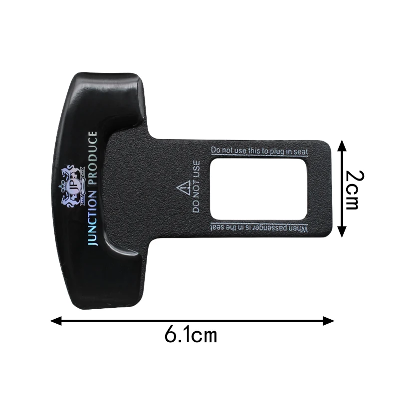 Авто Стайлинг углеродного волокна логотип JP знак авто Безопасность замок ремня