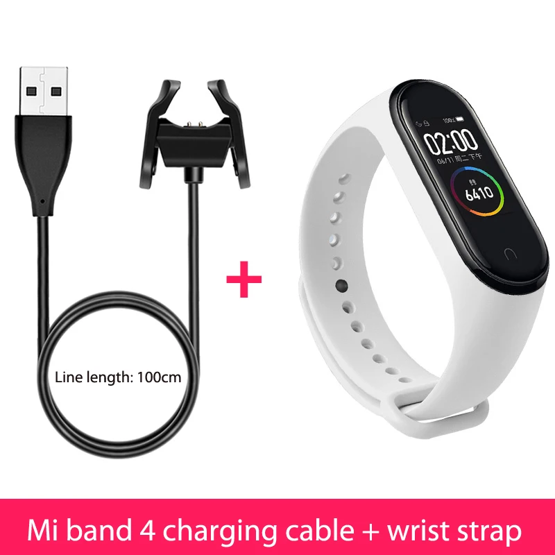 3556 Для Xiaomi mi Band 4 usb зарядный кабель запасной переходник для зарядного устройства кабельный зажим mi Band 4 3 2 Аксессуары - Цвет: 3556