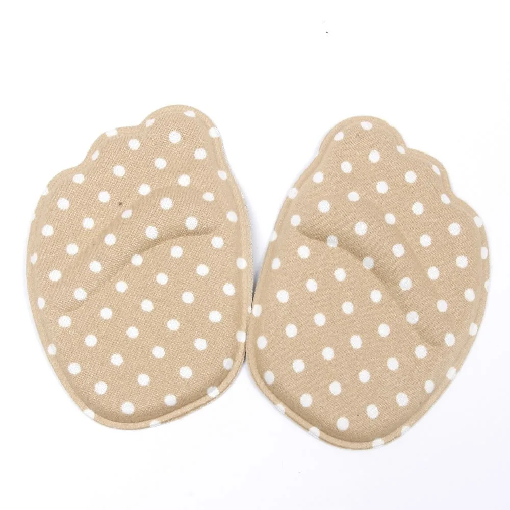 nude dots Стельки для стопы; обувь; губчатые подушечки на высоком каблуке; мягкая вставка; противоскользящая защита для ног; женская обувь; вставка; Подушка; 1 шт - Цвет: nude dots