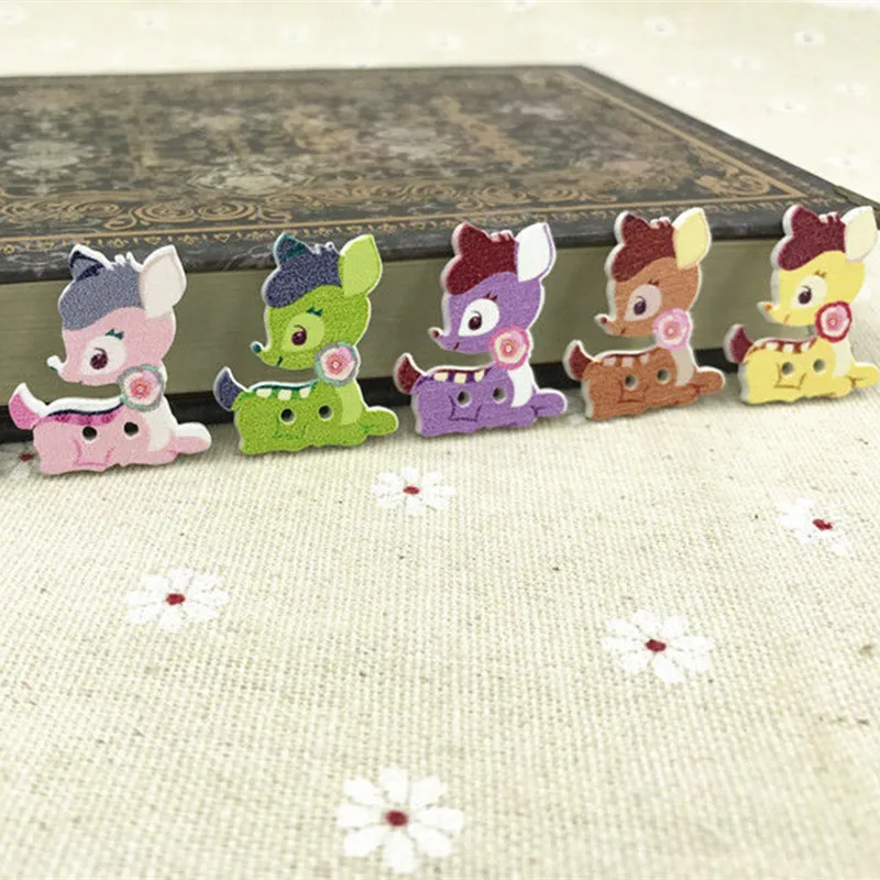 Сделай Сам 100 шт. смешанные искусственные олени украшения для скрапбукинга